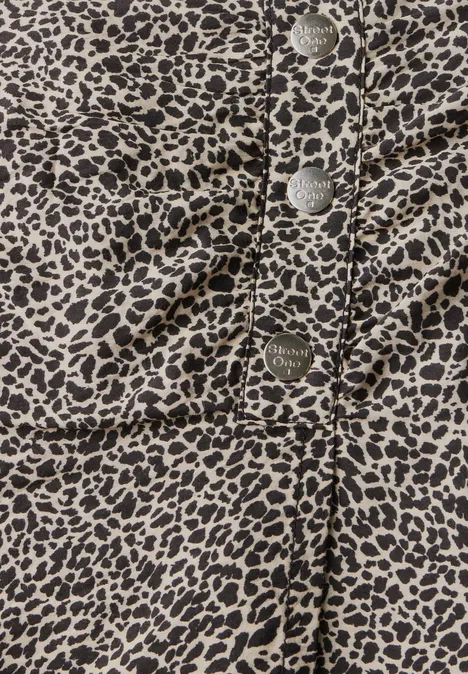 Leo-Rock in Wickel-Optik cotton cream