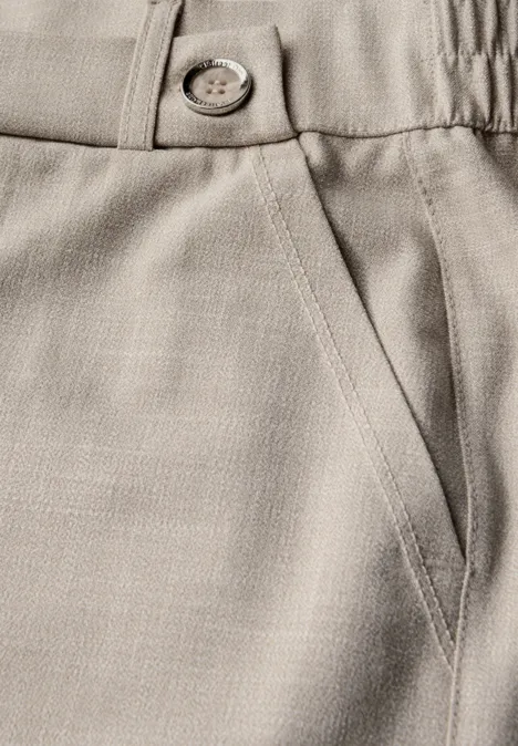 Melange-Look Rock sheer beige mel.
