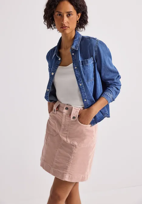 Feincord Rock faded rose