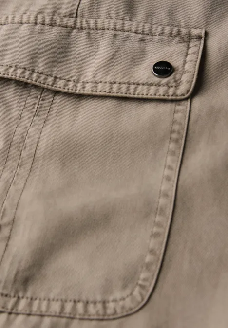 Cargo Rock im Washed-Look bark brown