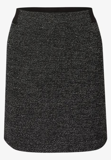 Bouclé rok Black Bouclé rok Black