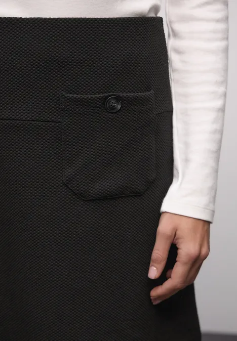 Jupe avec structure Black