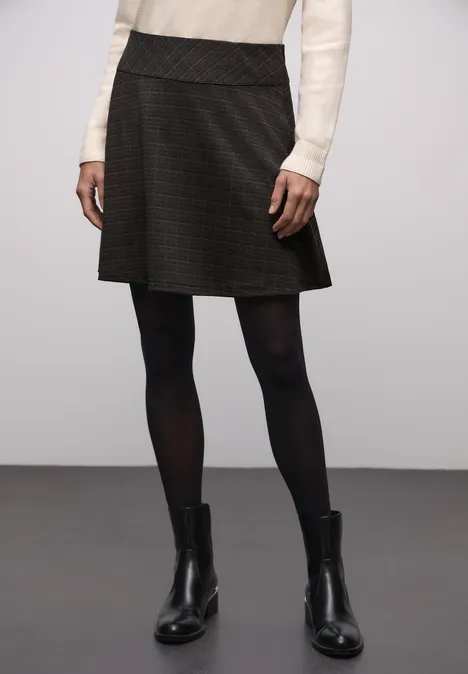 Geruite rok Black Geruite rok Black