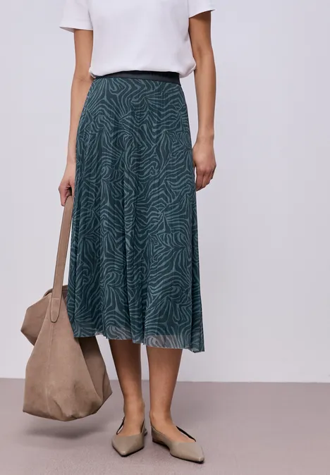 Plissée Rock cool vintage green