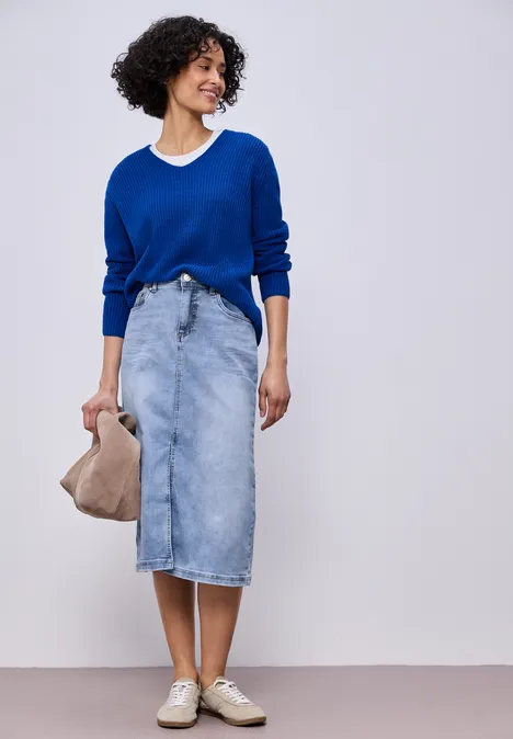 Dżinsowa spódnica light blue wash Dżinsowa spódnica light blue wash