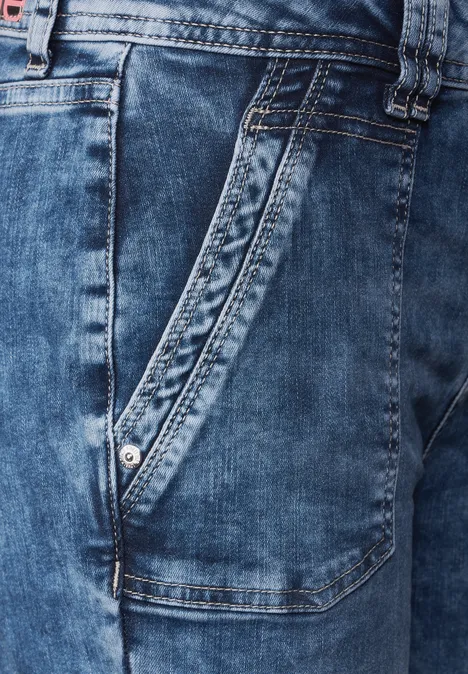 Loose Fit Jeans blue random wash