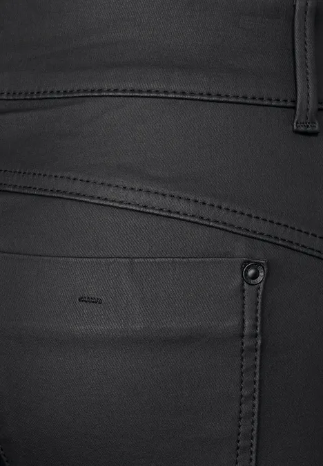 Coating Slim Fit Hose Black