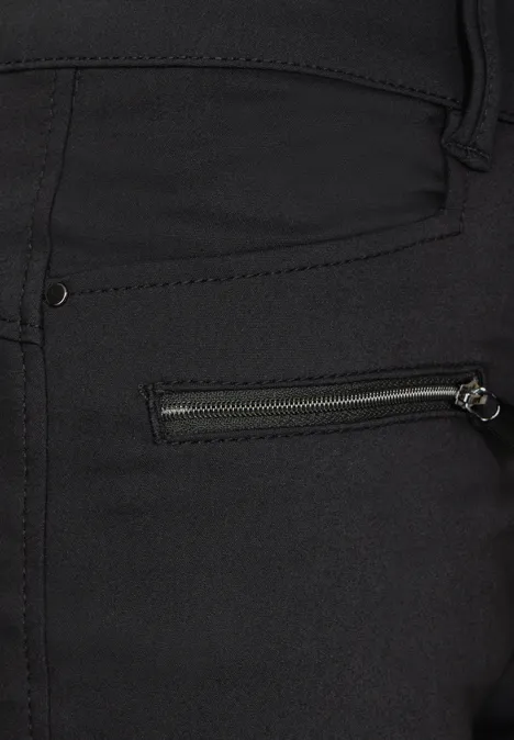 Casual Fit Hose Black
