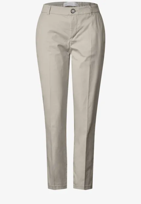 Casual Fit Chinohose dolomite stone