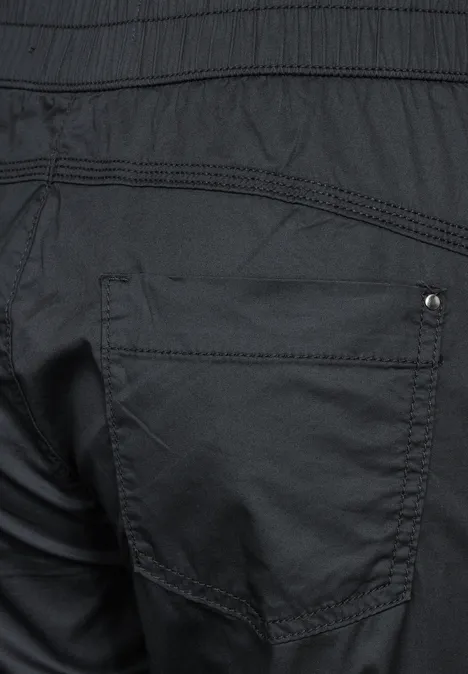 Papertouch broek dark stone grey