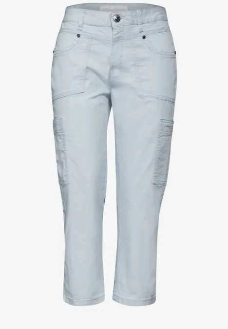 Sportive 3/4 Cargohose icy blue