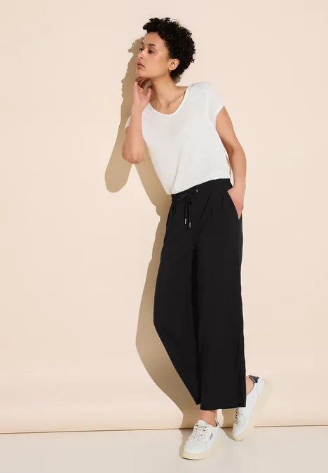 7/8 Culotte Hose Black