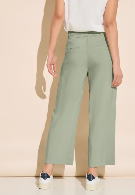 7/8 Culotte Hose soft moss green