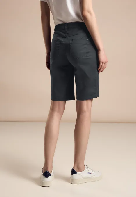 Bermudashort dark stone grey