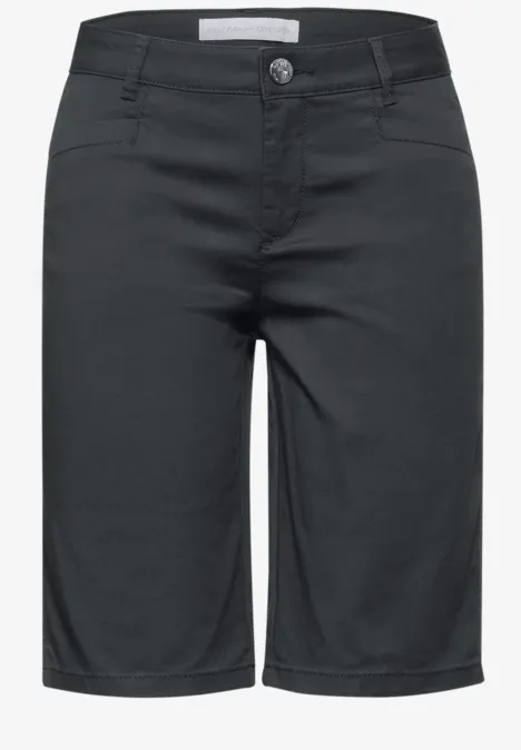 Bermudashort dark stone grey