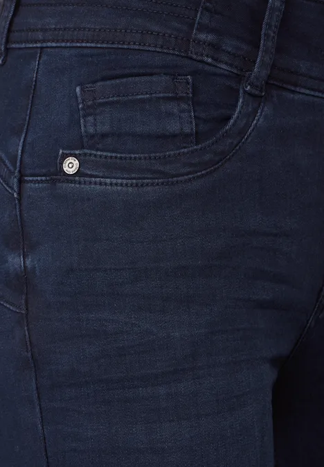 Free to move Jeans dark blue soft washed