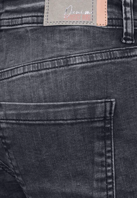 Graue Casual Fit Jeans authentic grey wash