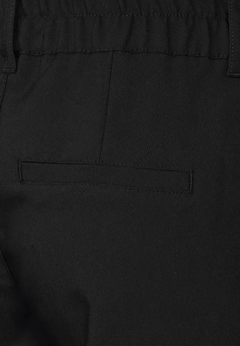 Loose fit broek Black