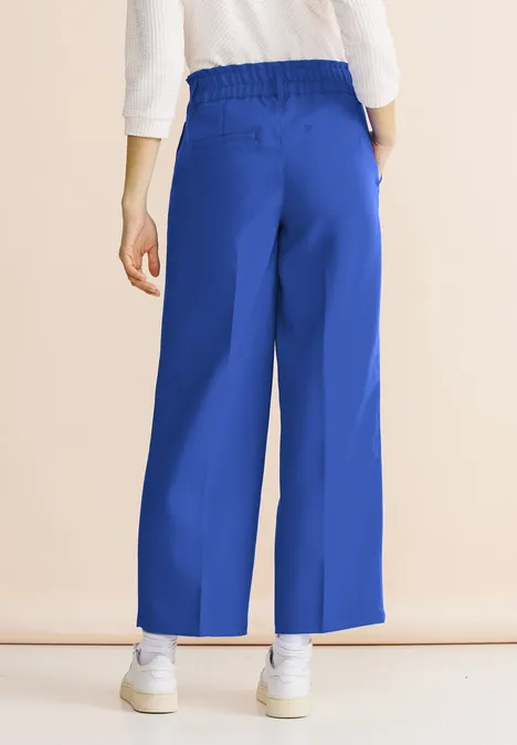 Loose Fit Twill Hose fresh intense gentle blue