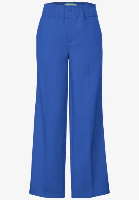 Loose Fit Twill Hose fresh intense gentle blue