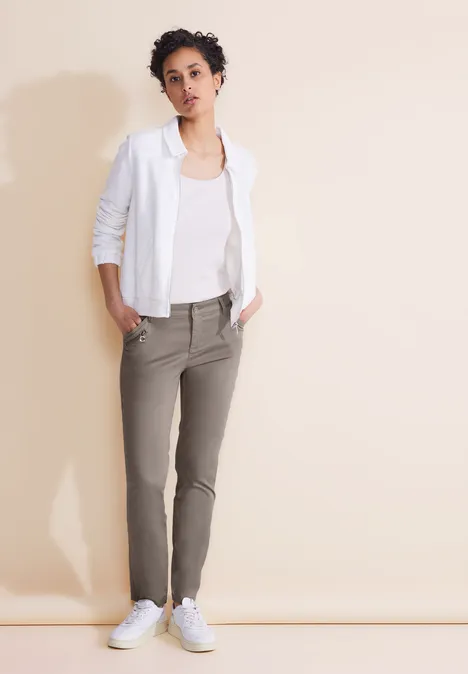 Casual Fit Hose sandy mocca