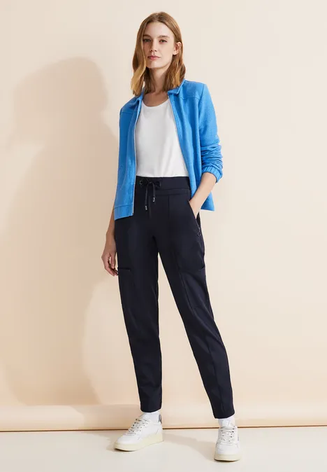 Loose fit broek deep blue