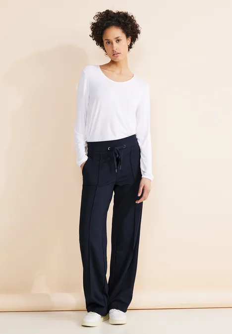 Casual Fit Hose deep blue