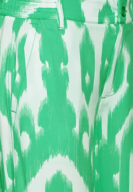 Wide Leg Hose soft grass green