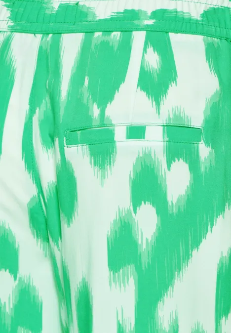 Wide Leg Hose soft grass green
