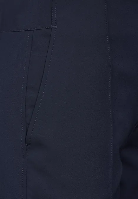 Casual fit broek deep blue