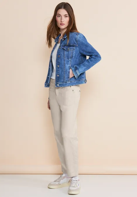 Casual Fit Cargohose clean sand
