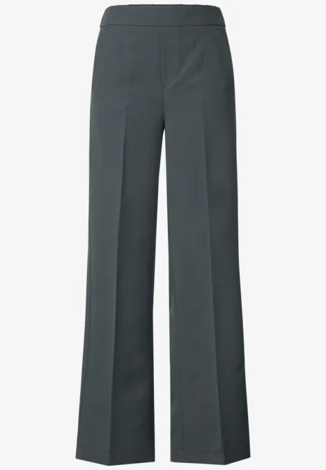 Loose Fit Twill Hose marshy green