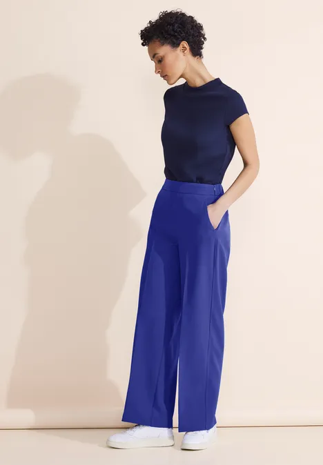 Loose Fit Twill Hose intense royal blue