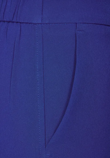 Loose Fit Twill Hose intense royal blue