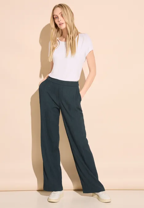 Crash Wide Leg Hose cool vintage green