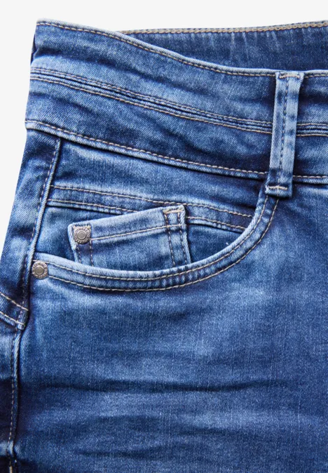 Jeans im Slim Fit heavy midblue wash