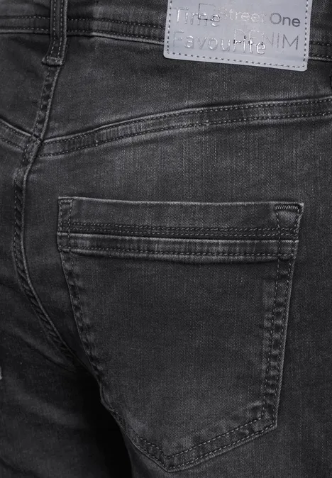 Jeans Straight Leg authentic grey wash