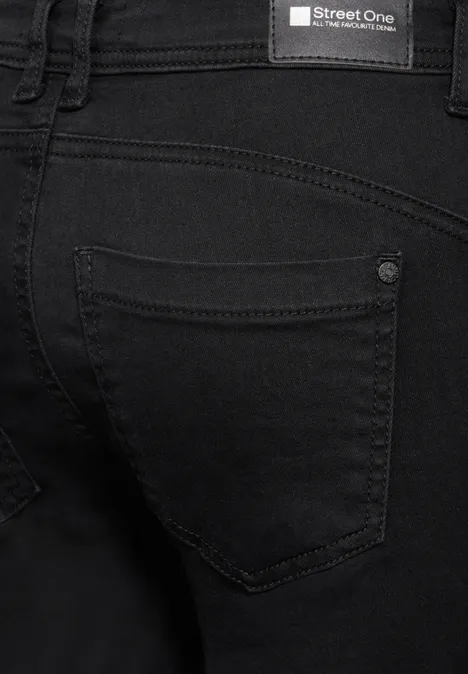 Jeans im Casual Fit deep black wash