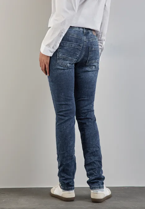 Jeans im Casual Fit heavy indigo wash