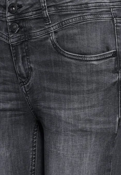 Jeans im Slim Fit steel grey net wash