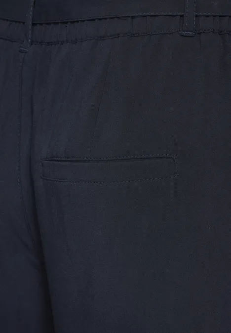 Paperbag Shorts deep blue