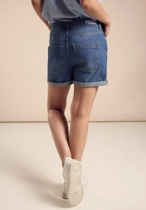 Jeans Shorts light blue soft wash