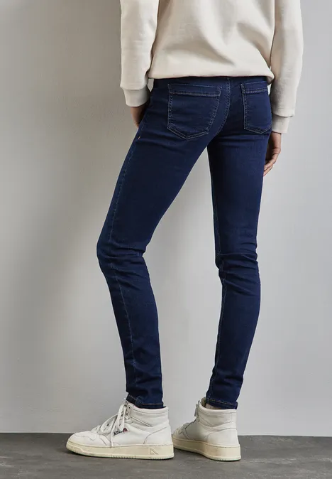 Jeans im Slim Fit dark indigo slightly wash