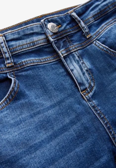 Jeans im Casual Fit mid blue washed