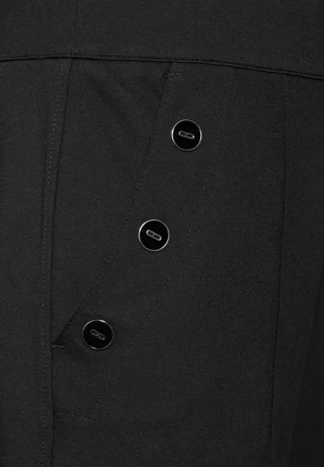 Straight Leg Hose Black