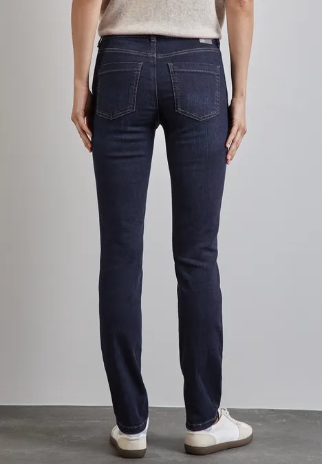 Jeans im Slim Fit deep indigo washed