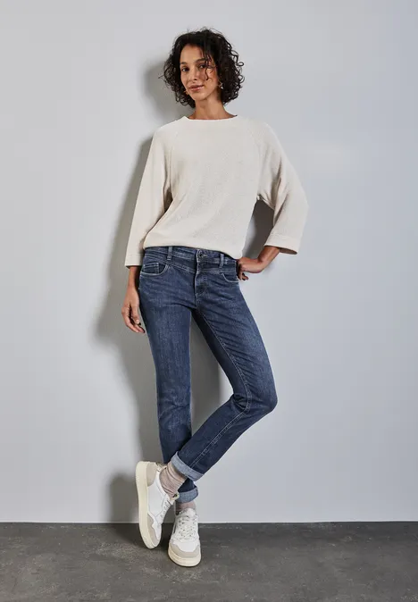 Jeans im Casual Fit authentic indigo wash