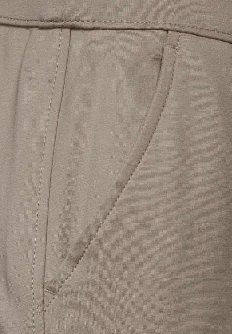Bootcut Hose driftwood beige
