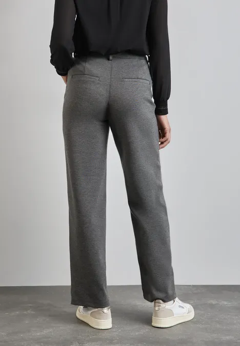 Straight Leg Hose echo grey mel.