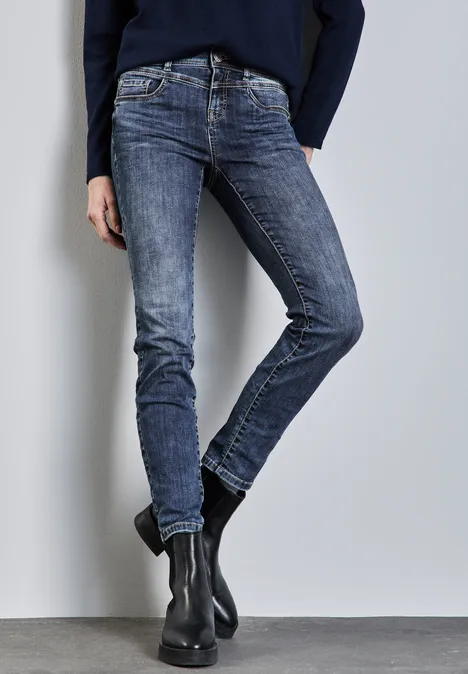Jeans im Slim Fit Mid Blue Wash